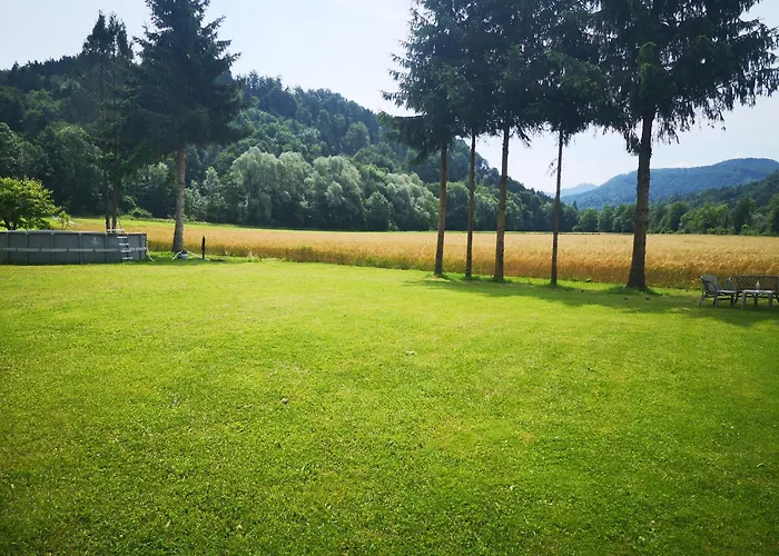 度假居 Pocitniska Prikolica Zeleni Raj 帕德纳特